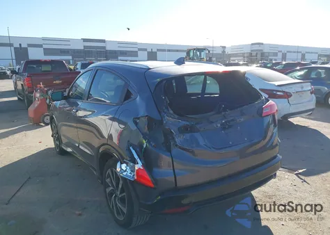 2019 Honda Hr-V Sport from USA, damaged, VIN 3CZRU5H19KG700758